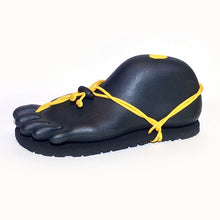 Load image into Gallery viewer, Huarachi #01 / vibram sole / Black x Mustard