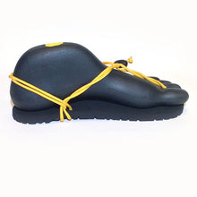 Load image into Gallery viewer, Huarachi #01 / vibram sole / Black x Mustard