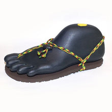 Load image into Gallery viewer, Huarachi #01 / vibram sole / Tobacco × Rasta color