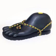 Load image into Gallery viewer, Huarachi #01 / vibram sole / Black x Rasta color