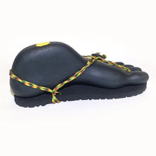 Load image into Gallery viewer, Huarachi #01 / vibram sole / Black x Rasta color