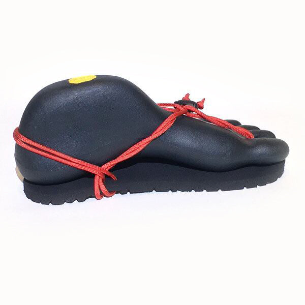ワラーチ#01 vibramソール Black × Red – GRIPDROP
