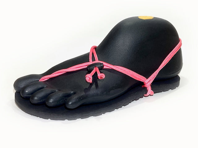 Huarachi #01 / vibram sole / Black x Pink